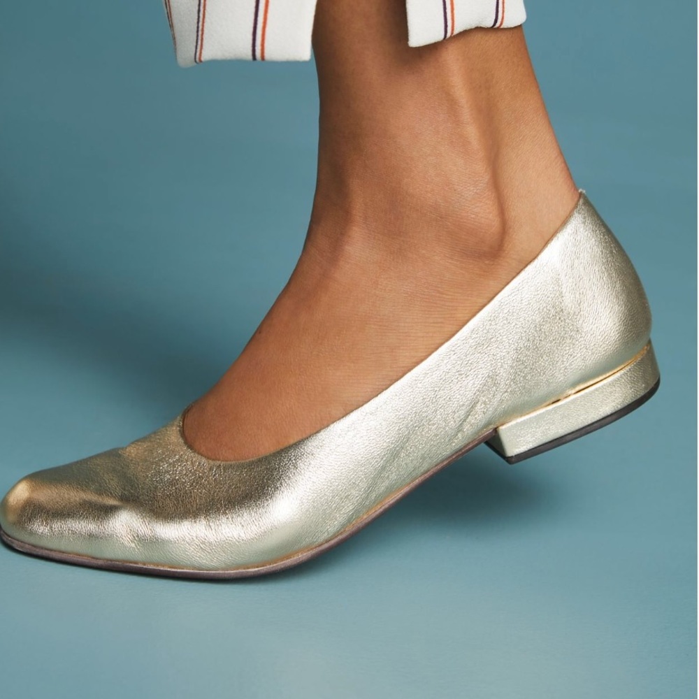 Seychelles Metallic Flats